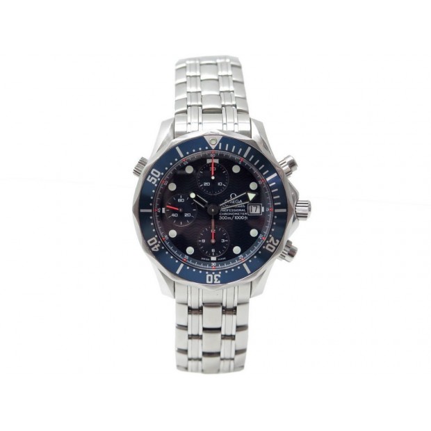 VINTAGE MONTRE OMEGA SEAMASTER 300M 42 MM CHRONOGRAPHE AUTO ACIER WATCH 6700€