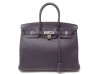  sac a main hermes birkin 35 en cuir taurillon