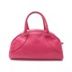 SAC A MAIN LONGCHAMP BOWLING EN CUIR GRAINE ROSE HAND BAG PINK PURSE 635€