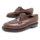 CHAUSSURES JM WESTON 696 7.5D 41.5 DERBY DEMI CHASSE CUIR MARRON SHOE 695 