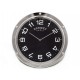 PENDULETTE HERMES CLIPPER QUARTZ HORLOGE ACIER PALLADIE METAL CLOCK SILVER 1000€