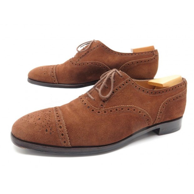 NEUF CHAUSSURES CROCKETT & JONES MANFIELD 8E 42 TOBACCO EMBAUCHOIRS WESTON 460 