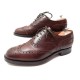 NEUF CHAUSSURES CHURCH'S BURWOOD RICHELIEU 9G 43 CUIR MARRON BROWN SHOES 620