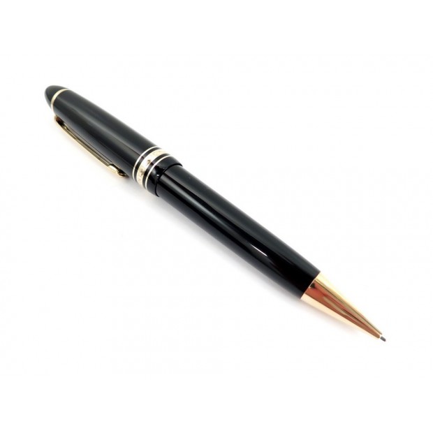 STYLO PORTE MINE MONTBLANC RESINE NOIR 