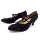 CHAUSSURES HERMES CHAINE D'ANCRE ESCARPINS 38 EN DAIM NOIR SAC COURT SHOES 600€