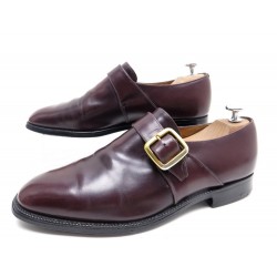 CHAUSSURES CHURCH S WESTBURY 6.5G 40.5 LARGE 41 CUIR BORDEAUX 