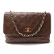 SAC A MAIN CHANEL TIMELESS CLASSIQUE 2.55 CUIR MATELASSE MARRON HAND BAG 4480€