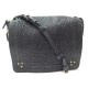 SAC A MAIN JEROME DREYFUSS IGOR BANDOULIERE EN CUIR GRAINE BLEU HAND BAG 575€