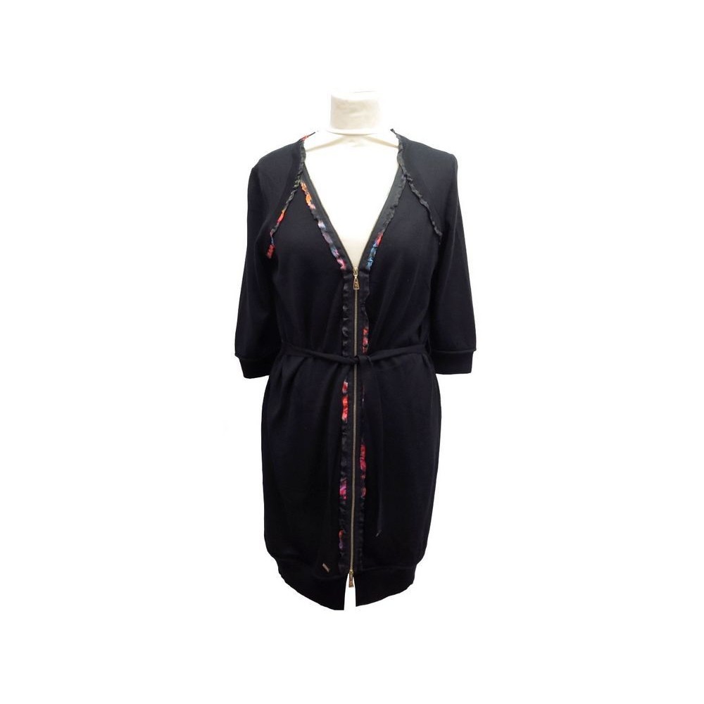 robe louis vuitton zippee t 38 m en cachemire laine