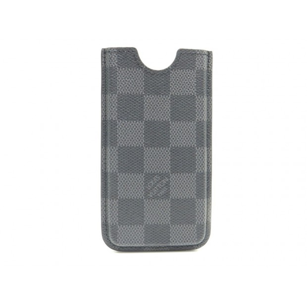 NEUF ETUI IPHONE 5 LOUIS VUITTON N63184 EN TOILE DAMIER GRAPHITE PHONE CASE 225€