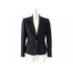 VESTE CINTREE YVES SAINT LAURENT TAILLE 40 L EN LAINE NOIRE BLACK JACKET 1990€