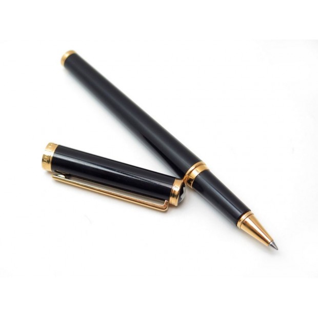 STYLO ROLLER MONTBLANC NOBLESSE OBLIGE RESINE NOIRE 