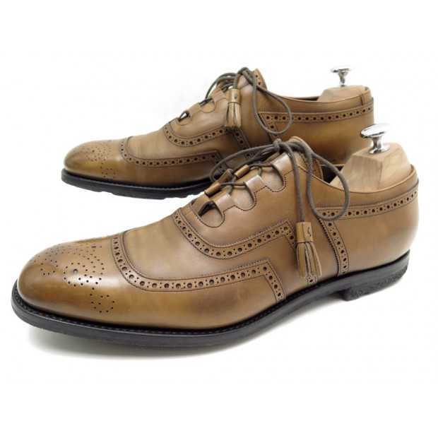 CHAUSSURES CHURCH'S SHANGHAI 3 III 8.5 42.5 RICHELIEU EN CUIR MARRON SHOES 850€