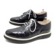 CHAUSSURES CHURCH'S STRATFORD OLYMPIC UNION JACK 9 43 DERBY CUIR NOIR SHOES 550€