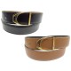 CEINTURE HERMES BOUCLE ETRIER REVERSIBLE 32 MM EN CUIR NOIR & MARRON BELT 630€