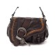 SAC A MAIN DIOR GAUCHO CUIR MARRON 