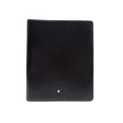 NEUF ORGANISEUR MONTBLANC MEISTERSTUCK 103386 CUIR NOIR LEATHER NOTEBOOK 375€