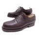 CHAUSSURES JM WESTON DERBY A PLATEAU 131 9.5D 43.5 DERBY CUIR GRAINE MARRON 690€