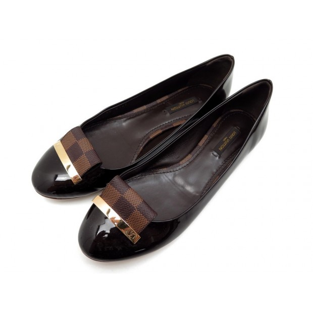 NEUF CHAUSSURES LOUIS VUITTON BALLERINES DAMIA FLAT 38 