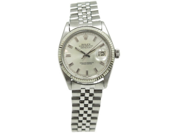 montre rolex datejust 1601 36 mm automatique en acier