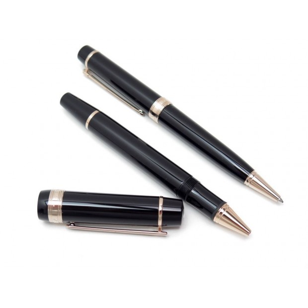 NEUF PARURE STYLO BILLE + ROLLER MONTBLANC DONATION PEN JOHANN STRAUSS PEN 1130€