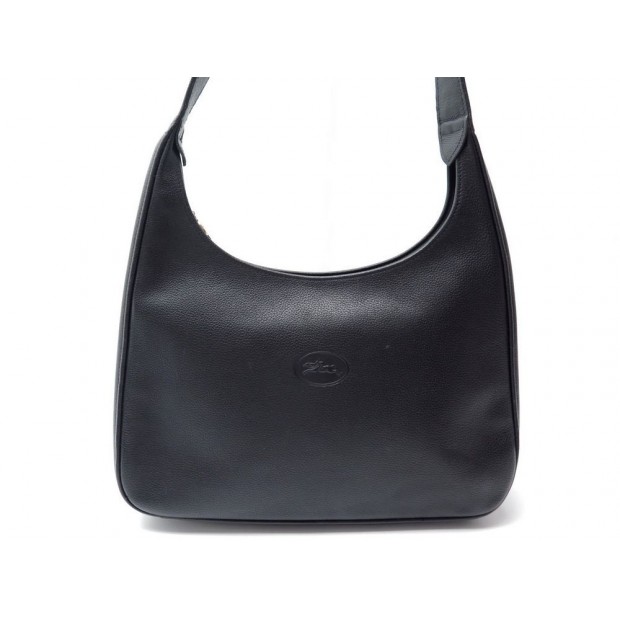 SAC A MAIN LONGCHAMP CUIR NOIR 