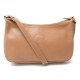 SAC A MAIN LONGCHAMP POCHETTE BANDOULIERE CUIR GRAINE CAMEL HAND BAG PURSE 230€