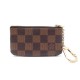 POCHETTE LOUIS VUITTON CLES EN TOILE DAMIER EBENE M62650 KEYS HOLDER CLUTCH 140€