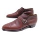 CHAUSSURES CHRISTIAN DIOR MONSIEUR 10 44 MOCASSINS A BOUCLE EN CUIR MARRON 690€