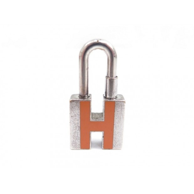 CADENAS HERMES ORANGE ET ACIER 