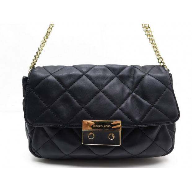 MICHAEL KORS HANDBAGS sloan large quilted leather & gold tone hardware - 30T2GSLF3N shoulder bags MICHAEL KORS HANDBAGS sloan large quilted leather & gold tone hardware - 30T2GSLF3N shoulder bags
