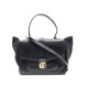 SAC A MAIN LE TANNEUR BANDOULIERE EN CUIR NOIR BLACK LEATHER PURSE BAG 379€