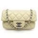 SAC A MAIN CHANEL MINI TIMELESS BANDOULIERE EN CUIR CAVIAR MATELASSE BEIGE 3350€