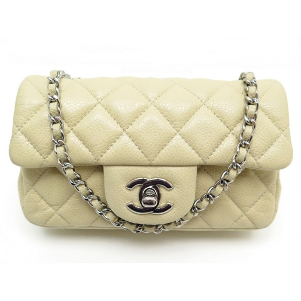 SAC A MAIN CHANEL TIMELESS EN CUIR MATELASSE BEIGE