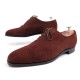 CHAUSSURES EDWARD GREEN RICHELIEU BOUTS DROITS 10.5E 44 DAIM MARRON SHOES 1200