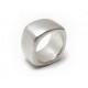 BAGUE CHANEL ARGENT MASSIF 