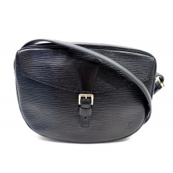 SAC A MAIN LOUIS VUITTON JEUNE FILLE GM BESACE BANDOULIERE CUIR EPI NOIR 1080€