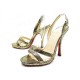 NEUF CHRISTIAN LOUBOUTIN SANDALES A TALONS 35.5 