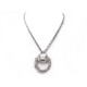 NEUF COLLIER GUCCI MORS 80 CM METAL PALLADIE CRISTAL BOITE CRYSTAL NECKLACE 670€