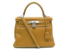sac a main hermes kelly 28 bandouliere en cuir