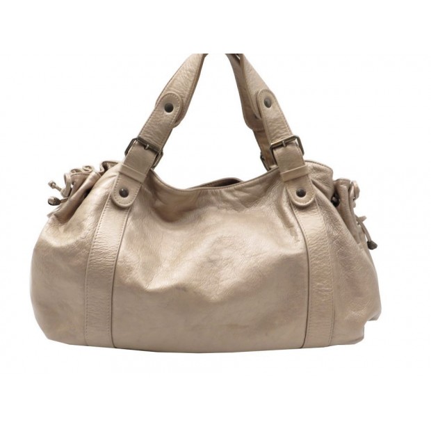 SAC A MAIN GERARD DAREL 24H ST GERMAIN TOTE 45 CM CUIR DORE HAND BAG PURSE 295€