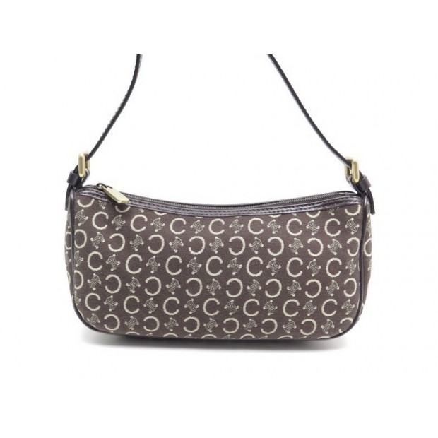 NEUF SAC A MAIN CELINE POCHETTE EN TOILE MONOGRAMMEE CANVAS CLUTCH PURSE 450€