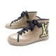 NEUF CHAUSSURES LOUIS VUITTON PUNCHY SEQUINS 35.5 36.5 BASKETS SNEAKERS 590€