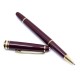 STYLO ROLLER MONTBLANC CLASSIQUE RESINE BORDEAUX 