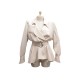 NEUF VESTE THIERRY MUGLER ORNEMENTS METALISES T38 M BEIGE JACKET 1200€