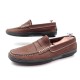 CHAUSSURES TOD'S MOCASSINS 7.5 41.5 DAIM VEAU VELOURS MARRON LOAFER SHOES 335€