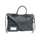 NEUF SAC A MAIN BALENCIAGA BLACKOUT CITY S 443516 BANDOULIERE EN CUIR GRIS 2090€