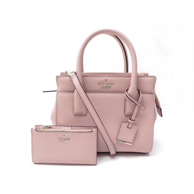 NEUF SAC A MAIN KATE SPADE NEW YORK MINI CANDICE CUIR SAFFIANO PORTEFEUILLE 433€