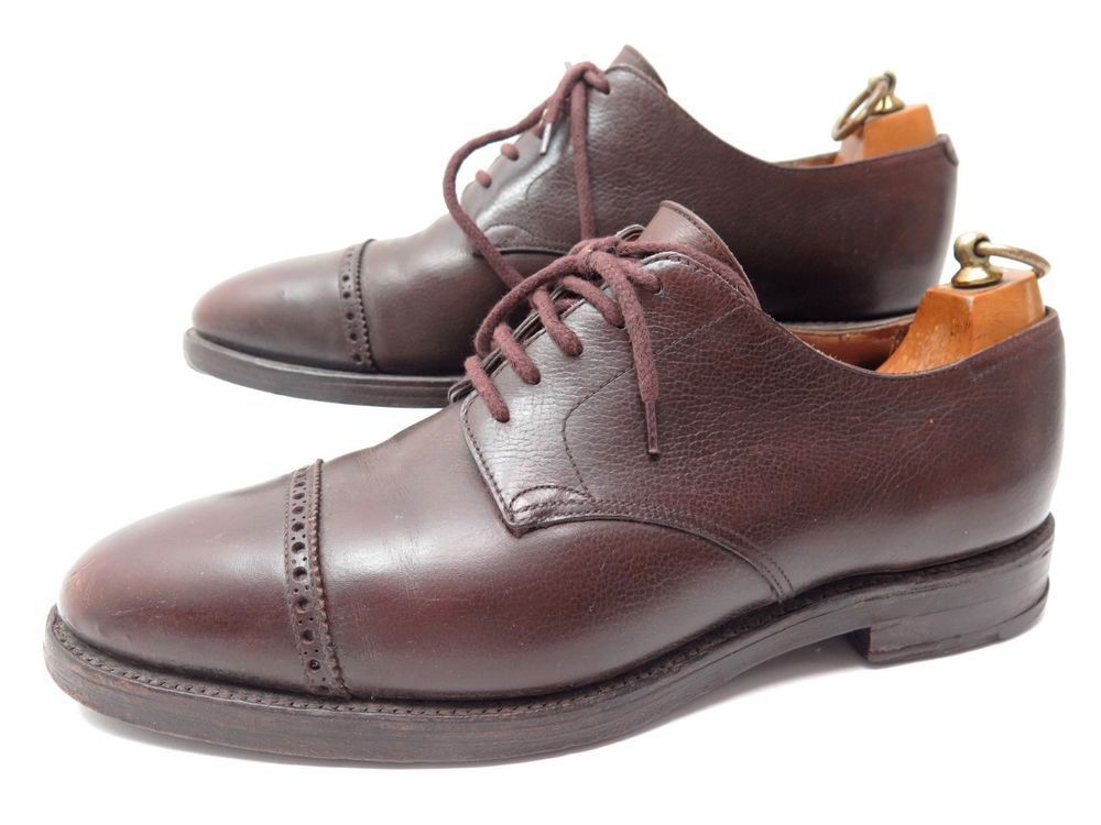 John Lobb | Shoes | John Lobb Russel Derby Brown Leather Cap