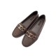 NEUF CHAUSSURES LOUIS VUITTON OXFORD MOCASSINS 38.5 EN DAIM TRESSE LOAFERS 420€